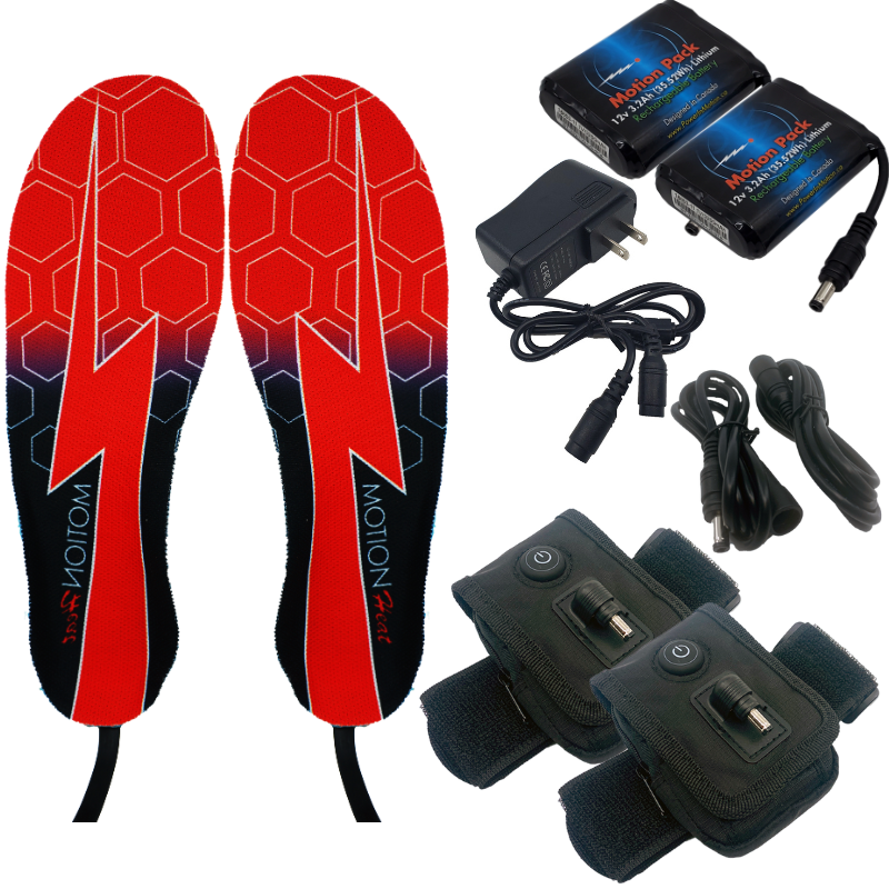 Heated Insoles - Complete Set - Motion Heat Canada